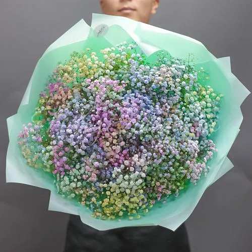 Цветы Букет Павлиний хвост