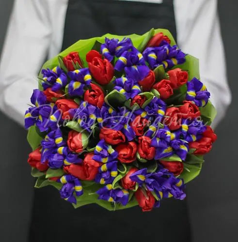 ТЮЛЬПАНЫ Букет Француженка