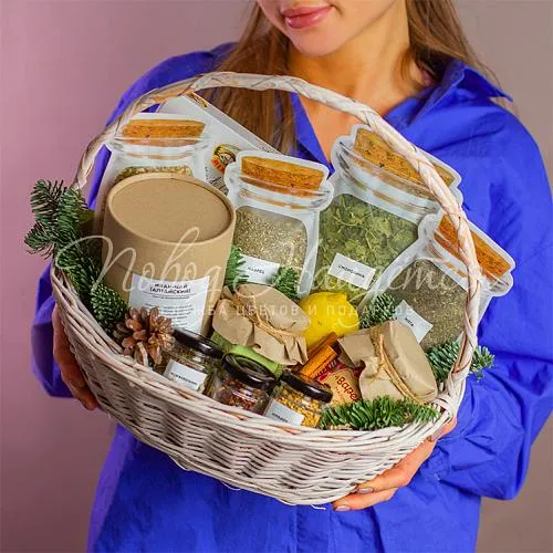 Подарочные корзины Корзина Чайный лист