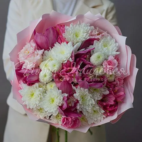 Букет с ОРХИДЕЯМИ Букет Прекрасная ночь