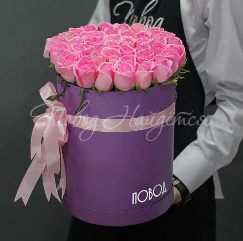 Цветы в шляпной коробке Корзина Откровение