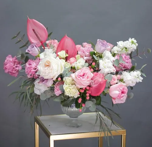 Настольные композиции Цветочная композиция Cансэт