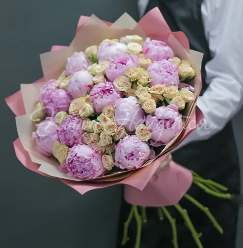 ПИОНЫ Букет Пиономания