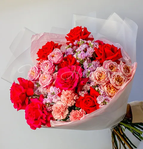 Букеты с МАТИОЛОЙ Букет Престиж