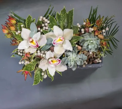 Интерьерные композиции Цветочная композиция Interior 04