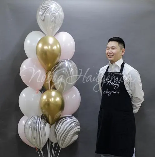 Воздушные шары Облако шаров "Гламурный"