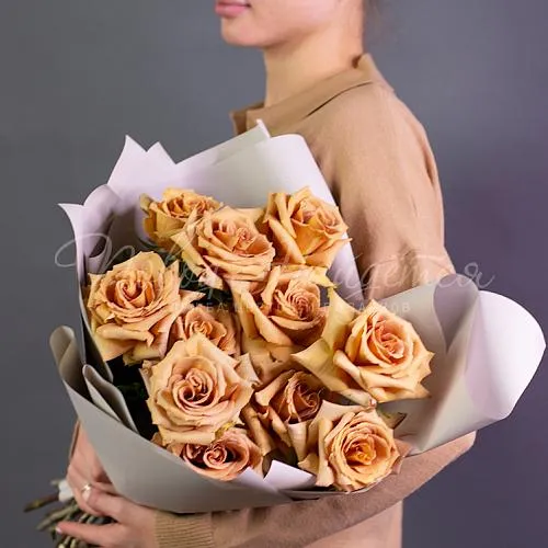 Розы Букет Золотая корона