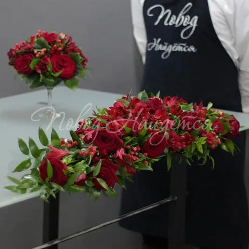 Свадебные композиции Цветочная композиция Комбо 004