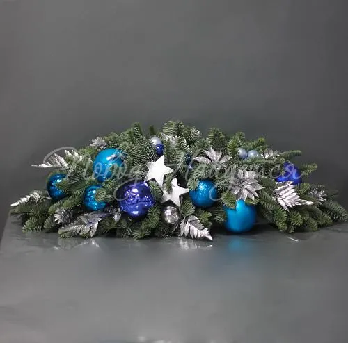 Новогодние композиции Цветочная композиция Витражи