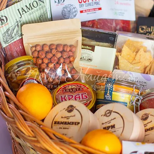 Продуктовые корзины Корзина Деликатесная корзина