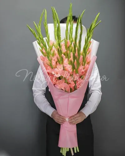 ГЛАДИОЛУСЫ Букет Искры костра