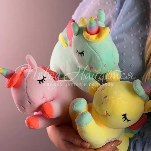 Мягкие игрушки Единорог, 30 см