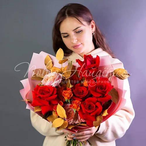 Дизайнерские букеты Букет Тысяча поцелуев