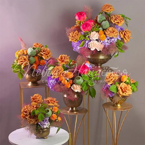 Композиции Цветочная композиция Цветочное оформление