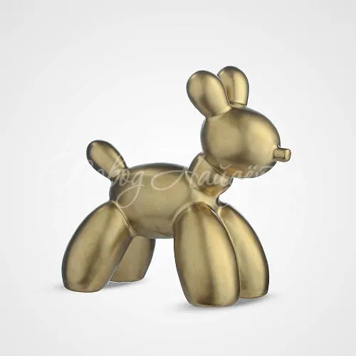 Сувениры Собака золотая