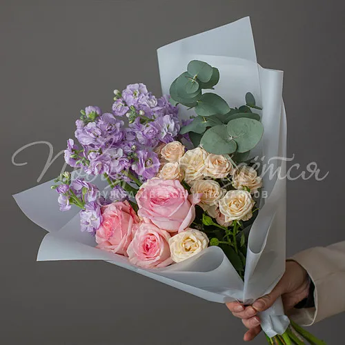 Дизайнерские букеты Букет Аквамарин