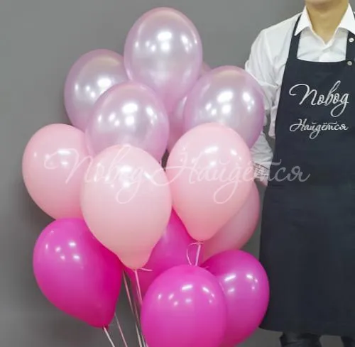Воздушные шары Облако шаров"Розовая мечта"