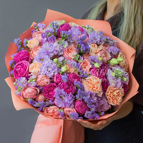 Дизайнерские букеты Букет Капелька неба