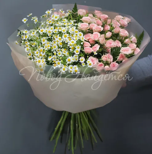 РОМАШКИ Букет Волшебный день