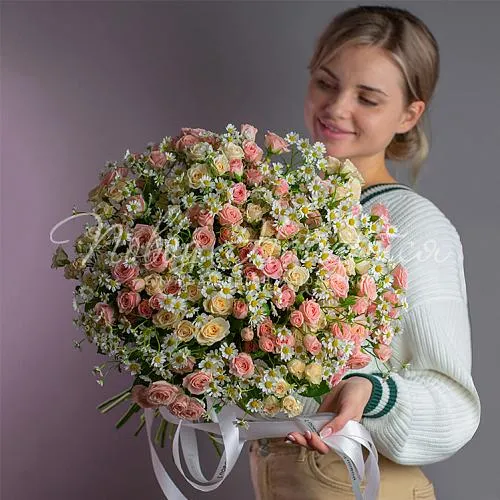 Розы Букет Бизнес леди