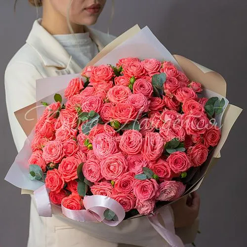 Пионовидные розы Букет Изящество