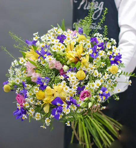 РОМАШКИ Букет Золотое кольцо