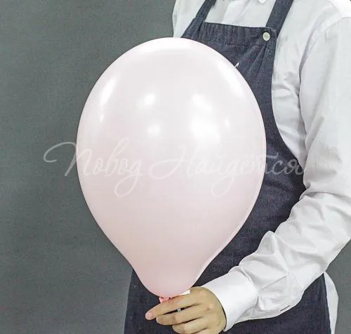 Обычные шары, облака из шаров Розовый Пастель, 30 см