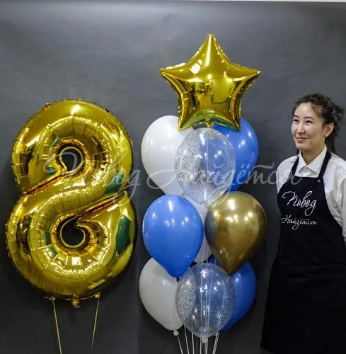 Шары Шары Облако шаров" Уже восемь"