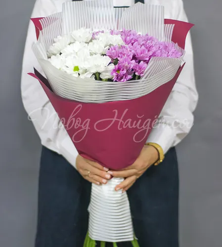 ХРИЗАНТЕМЫ Букет Магия утра