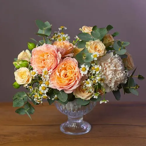 Настольные композиции Цветочная композиция Алетта