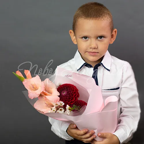 ГЕОРГИНЫ Букет Курабье