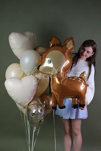 Воздушные шары Облако шаров "Бемби"