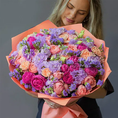 Дизайнерские букеты Букет Капелька неба