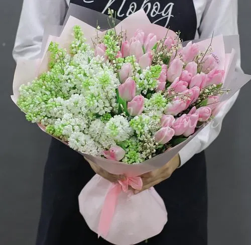 ТЮЛЬПАНЫ Букет Теплый апрель