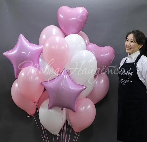 Обычные шары, облака из шаров Облако шаров "Невероятная"