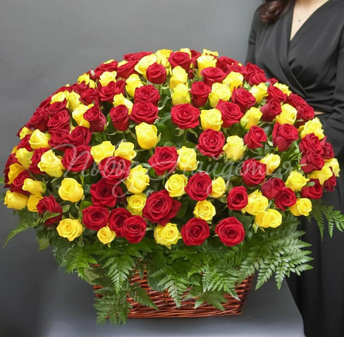 201 роза Букет Вашингтон