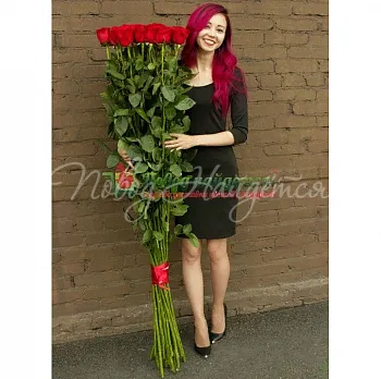 Розы ОГРОМНЫЕ: 100-170 см Букет Магдалена