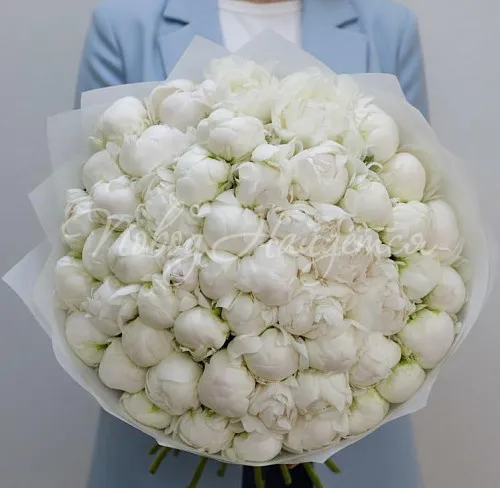 ПИОНЫ Букет Ослепительный миг