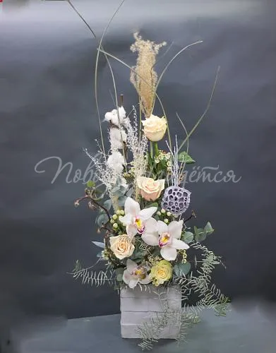 Интерьерные композиции Цветочная композиция Interior 02