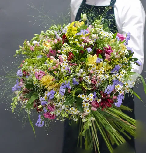 РОМАШКИ Букет Июльское утро