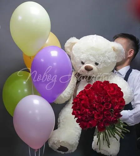 Розы Букет Все вместе №5