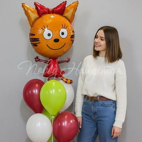 Обычные шары, облака из шаров Облако шаров"Счастливые каникулы"