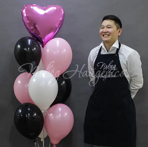 Обычные шары, облака из шаров Облако шаров"Такая разная любовь"