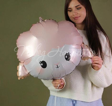 Фигуры большие Овечка розовая