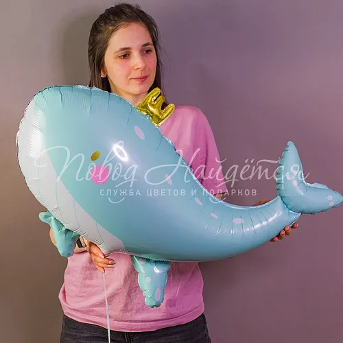 Фигуры большие Кит в короне