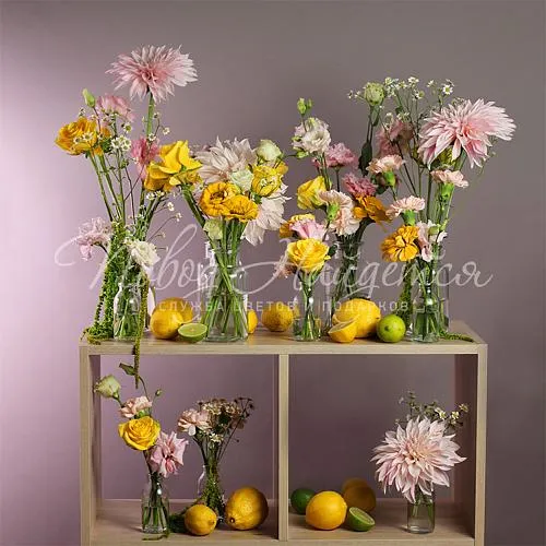 Композиции Цветочная композиция Цветочное оформление 003