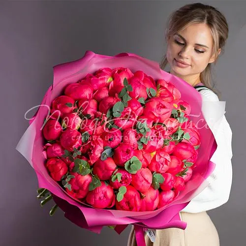 ПИОНЫ Букет Королевский пион