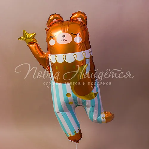 Фигуры большие Мишка и звёздочка