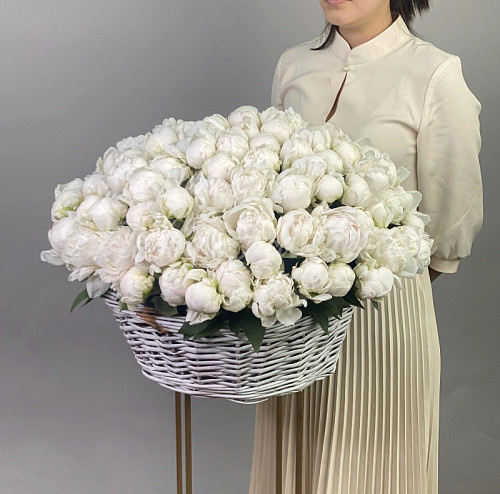 ПИОНЫ Букет Молочная речка