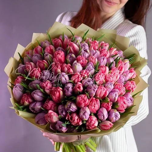ТЮЛЬПАНЫ Букет Неземная любовь